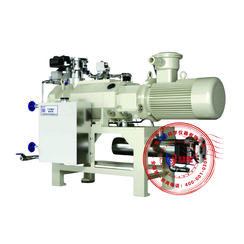 干式等径变距螺杆真空泵