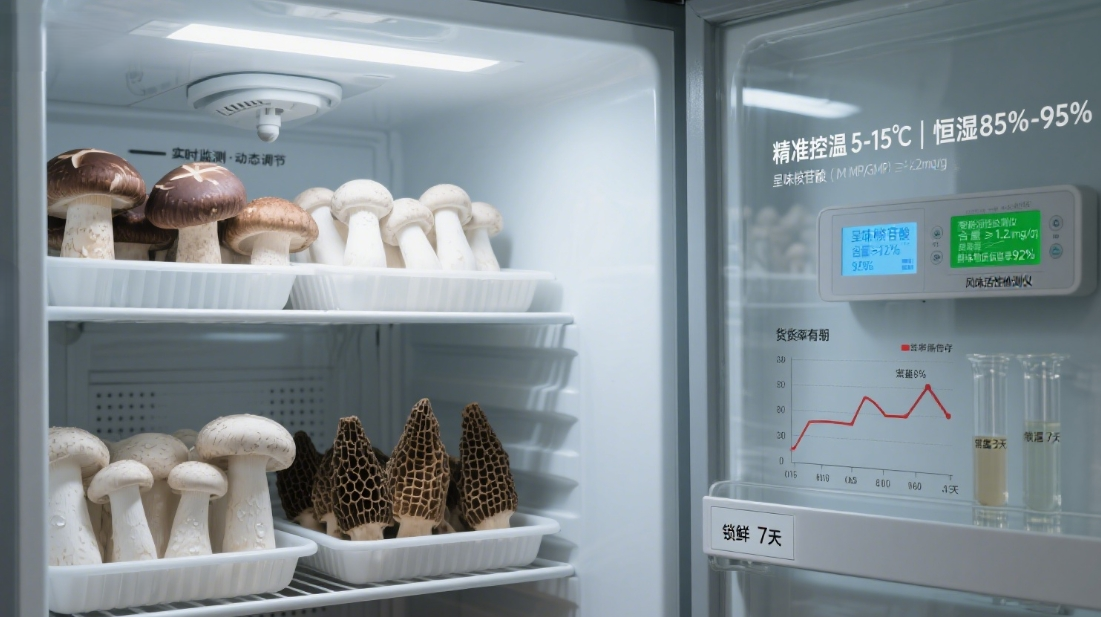“菌鲜恒境”——恒温恒湿箱锁鲜食用菌的活性风味与货架寿命密码 
