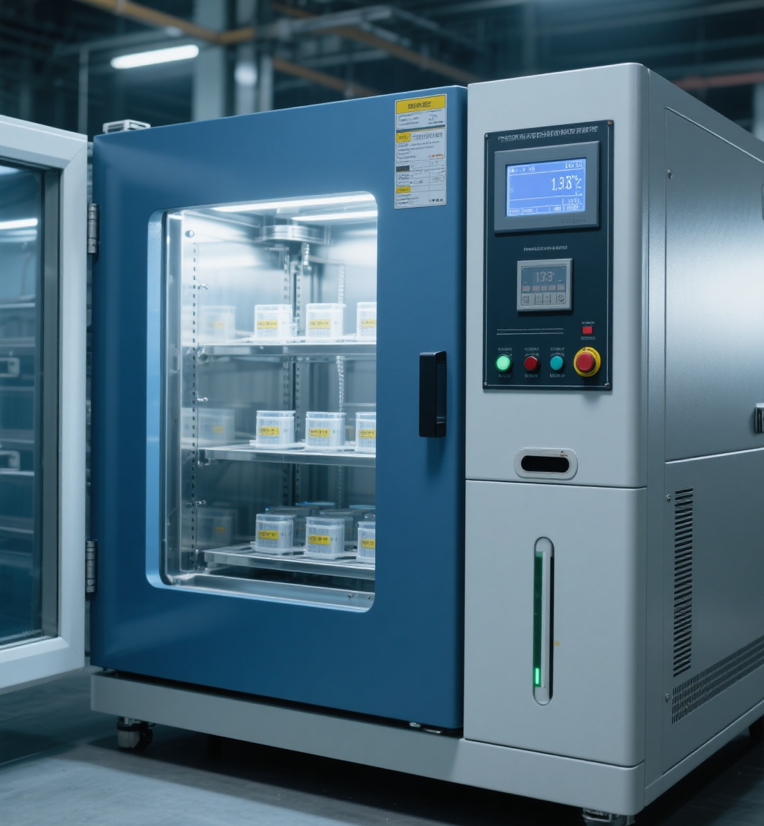 <b>数显恒温恒湿试验箱：多段编程循环老化测试设备</b>